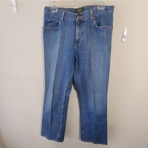 EDDIE BAUER straight leg mom‎ jeans size 6P petite